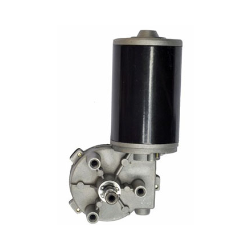 Low Speed Permanent Magnet 24v D59R worm gear motor for Automatic Door