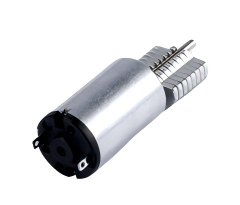 2.4V RF-1220 High Speed 2 Terminals Cylinder Micro dc Vibration Motor for Automatic door lock
