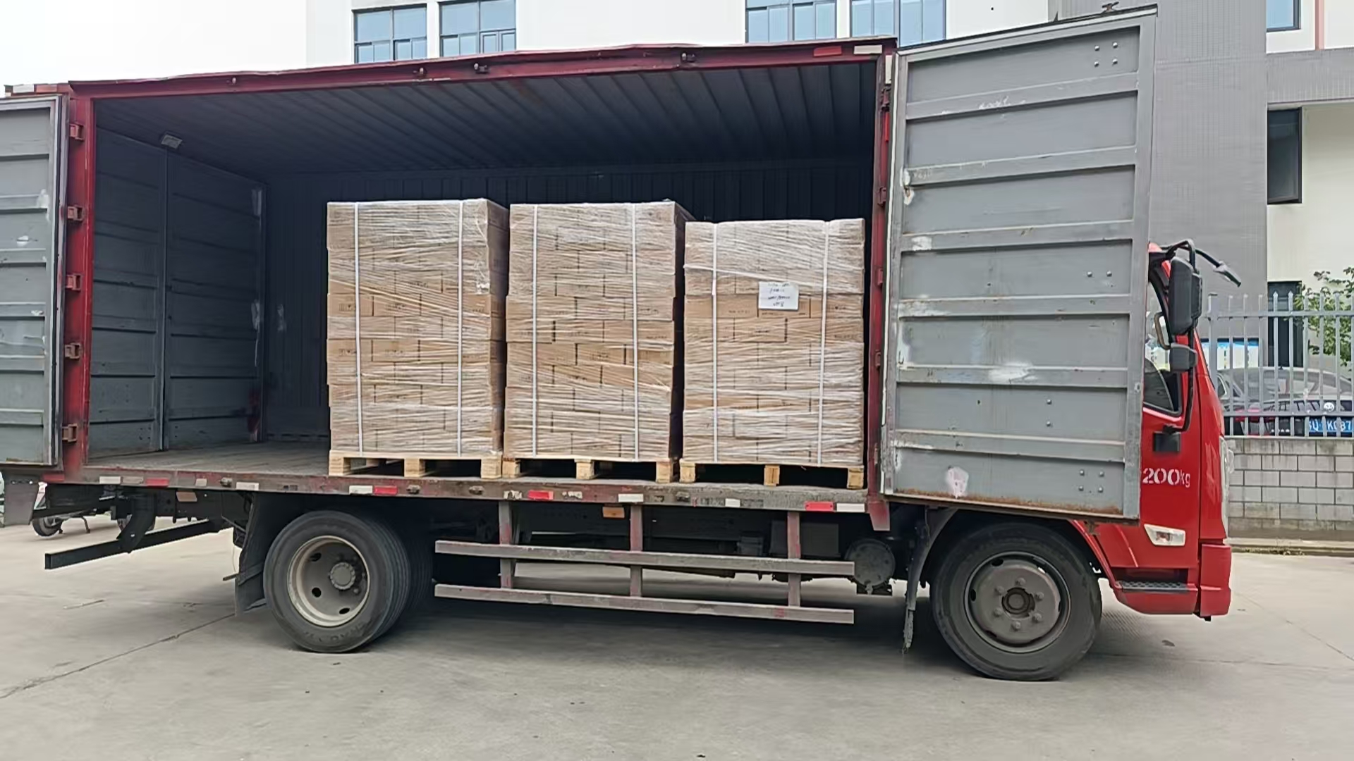 Export Update: Batch Motors Successfully Loaded for Ocean Shipment